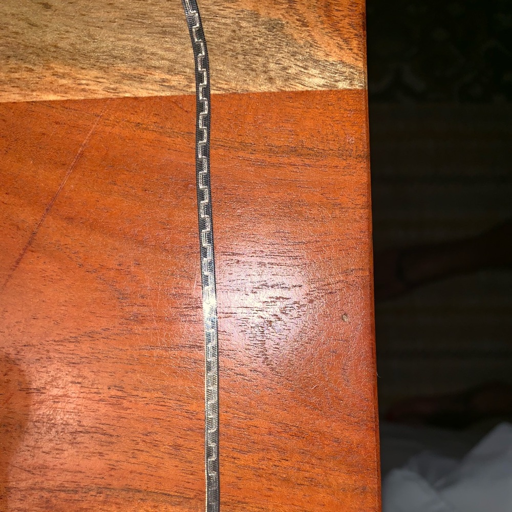 925 Sterling Silver Bracelet With Tribal Pattern